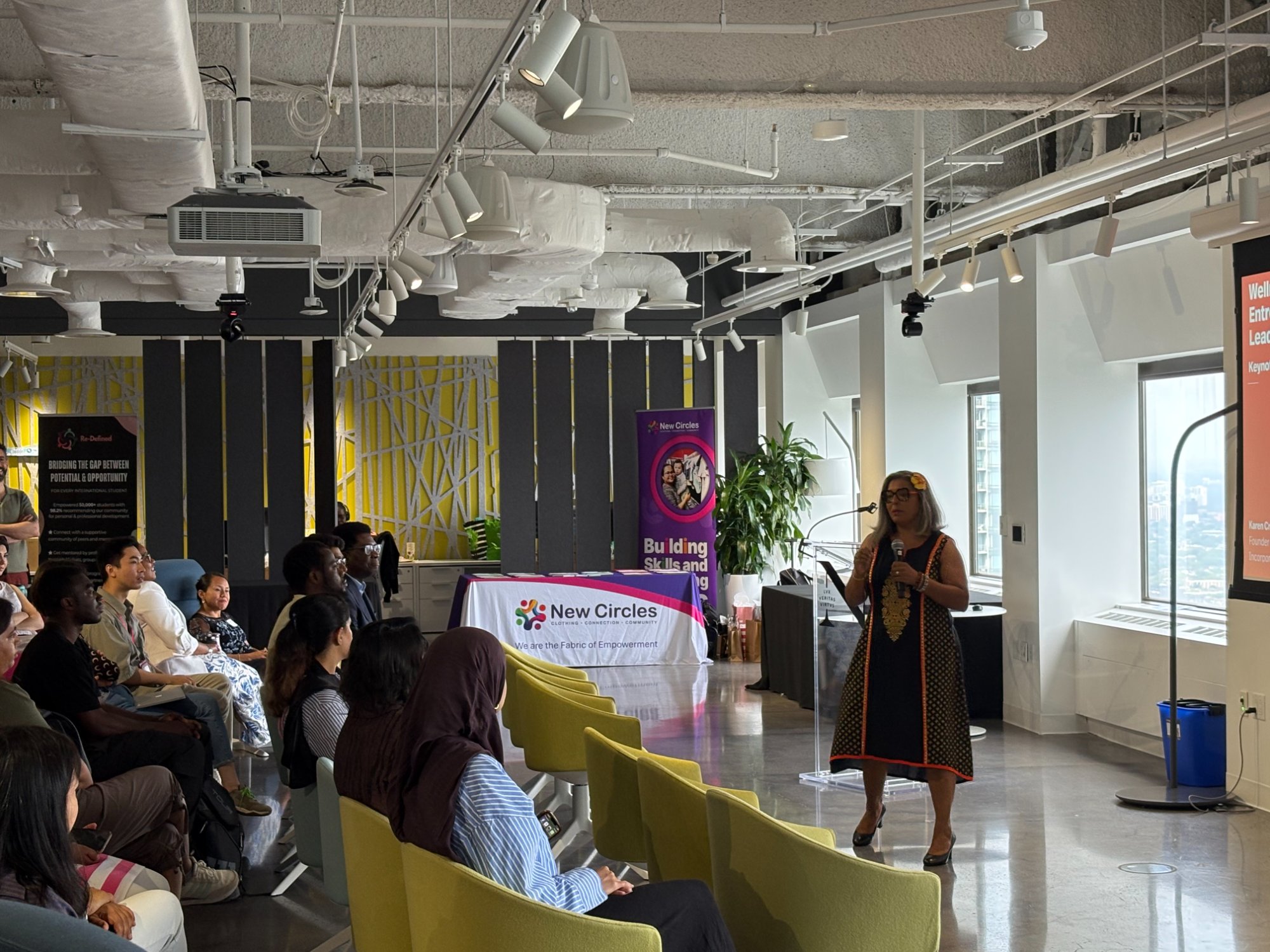 Karen Craggs keynote at New Circles