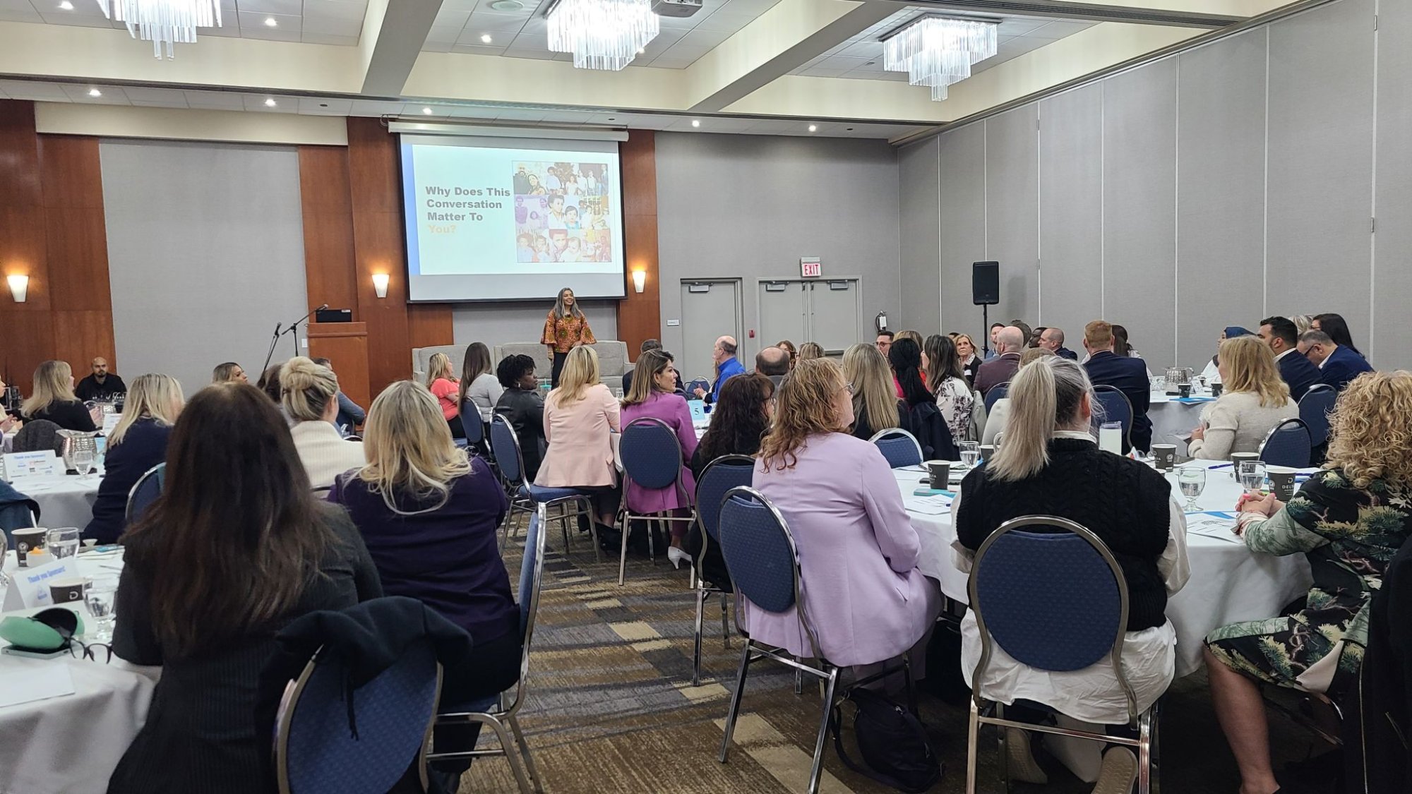 Karen Craggs facilitating a workshop